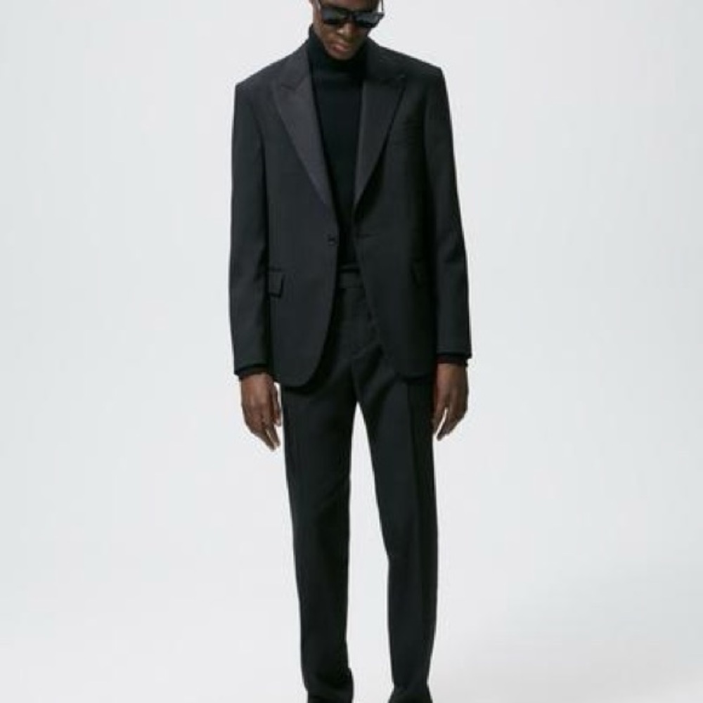 Zara Classic Black Men's Suit Pants